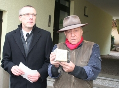 Erste Stolpersteinverlegung 2009