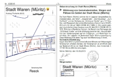 Amtliche Bekanntmachungen